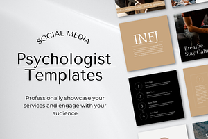 Psychologist Social Media Template