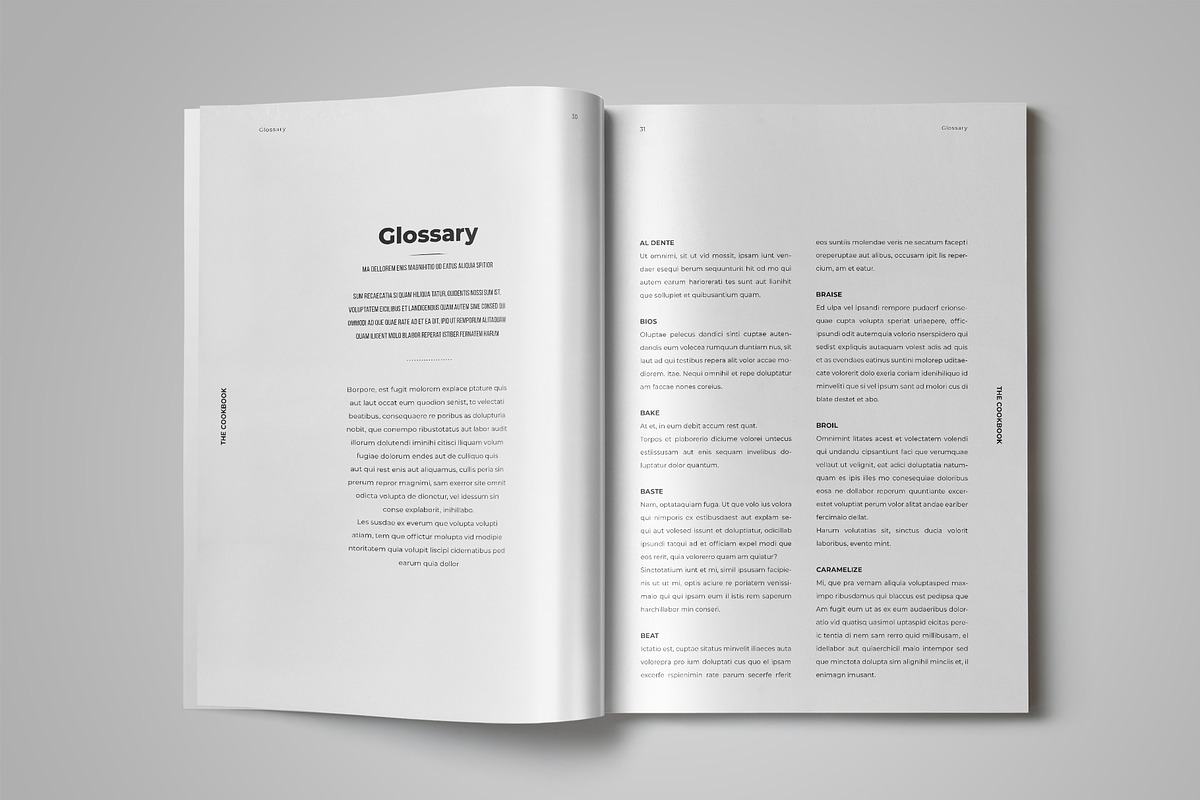 Cookbook / Recipe Book, a Templates & Theme by StockInDesign (Photo 10 of 10)