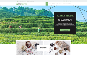 WS TeaTime - Tea Store Theme