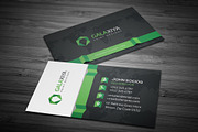 Modern Creative Business Cards, a Business Card Template by Galaxiya (Thumbnail 5 of 8)