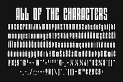 CS Milward – Condensed Font, a Sans Serif Font by Craft Supply Co. (Thumbnail 8 of 8)
