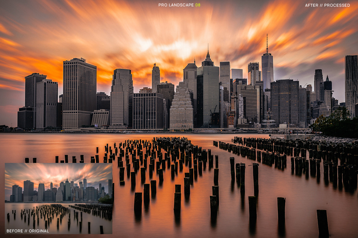 16 Pro Landscape Lightroom Presets 2, an Action Add-On by Edito (Photo 10 of 18)