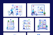 Grocery Shopping Illustrations, a Food Illustration by Prosymbols (Thumbnail 7 of 10)