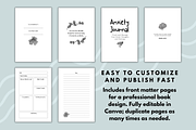 Anxiety Journal Template for KDP, a Magazine Template by Self Publishing Magic (Thumbnail 2 of 2)