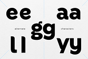 Sato | The Complete Family, a Sans Serif Font by Pedroglifos (Thumbnail 8 of 10)