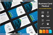 Business Card Medical, a Business Card Template by DesignsStore (Thumbnail 1 of 3)