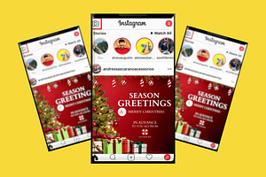 Christmas Season Greetings Design