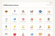 3D Stickers, an Emoji Icon by River Visual (Thumbnail 2 of 5)