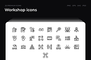 Workshop icons, an Outline Icon by Wencory (Thumbnail 1 of 2)
