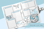 Packing list template, an Illustration by Kate Snitser (Thumbnail 1 of 4)
