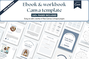 Ebook Workbook Canva Template, a Templates & Theme by Cate Creates (Thumbnail 2 of 9)