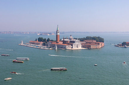 Panoramic view of San Giorgio Maggio, an Architecture Photo by TravelFlow