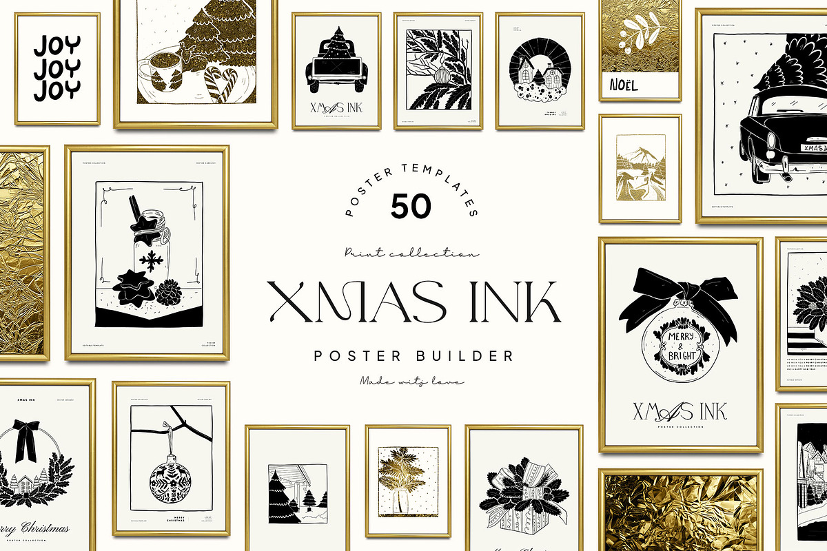 Xmas Bundle | 11 in 1 | 2 500, a Decorative Illustration by KetteCreate (Photo 28 of 58)