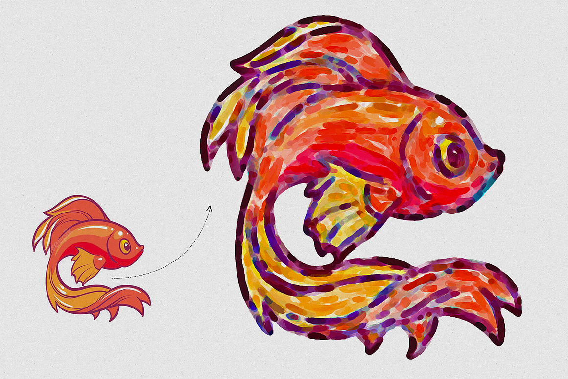 Felt-Tip Drawing Effect Action, an Action Add-On by DesignRocket (Photo 3 of 7)