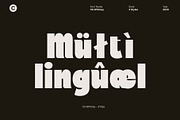 CS Whitney – Chunky Display Font, a Sans Serif Font by Craft Supply Co. (Thumbnail 5 of 8)