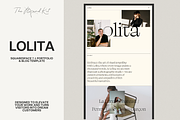 Blog & Portfolio Web Template, a Squarespace Template by The Brand Kit (Thumbnail 1 of 8)