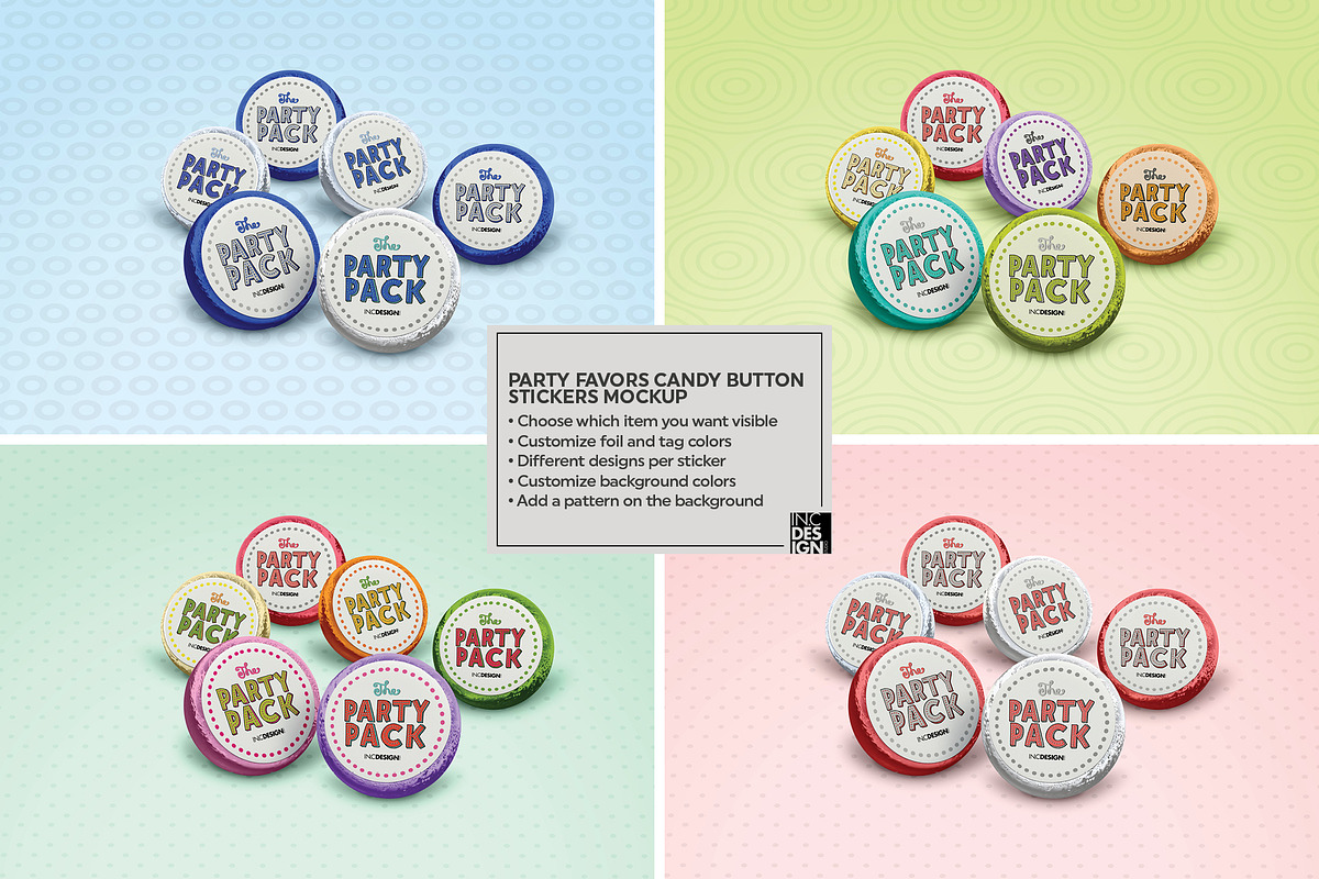 Vol.7 Party Packaging Mockups, a Packaging Mockup by INCDesign (Photo 15 of 18)
