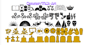 CemeteryWalk, a Symbol Font by Ingrimayne Type (Thumbnail 10 of 10)