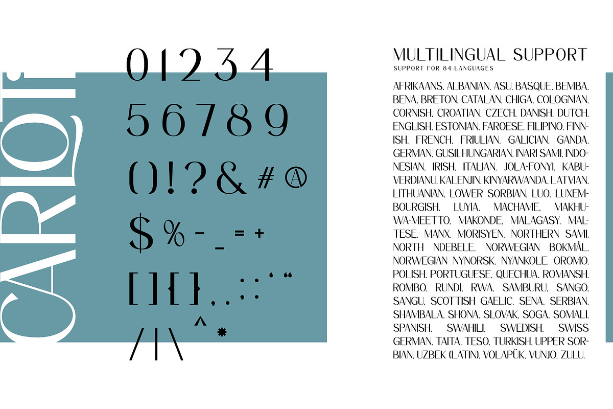 Carloti, a Sans Serif Font by din-studio.com (Photo 9 of 10)