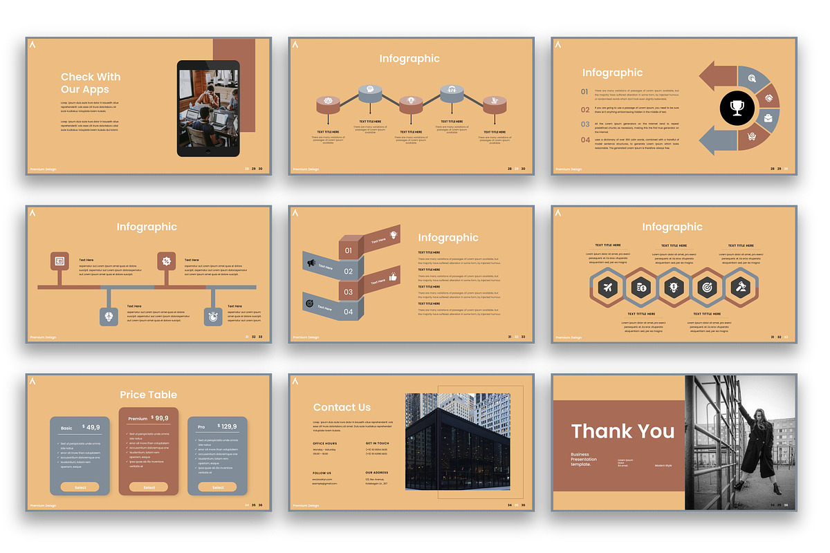 Arijon– Business PowerPoint, a Presentation Template by kreatifreya (Photo 4 of 5)