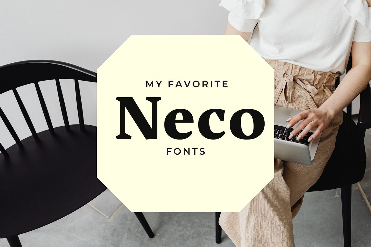Neko Font, a Serif Font by RAHMAT (Photo 1 of 5)