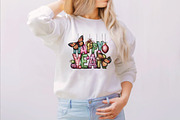 Happy New Year Clipart PNG Clipart B, an Illustration by SVGArt (Thumbnail 5 of 8)