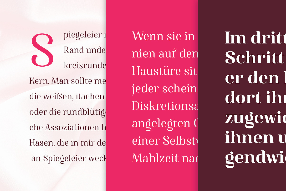 Famosa - Font Family preview 3