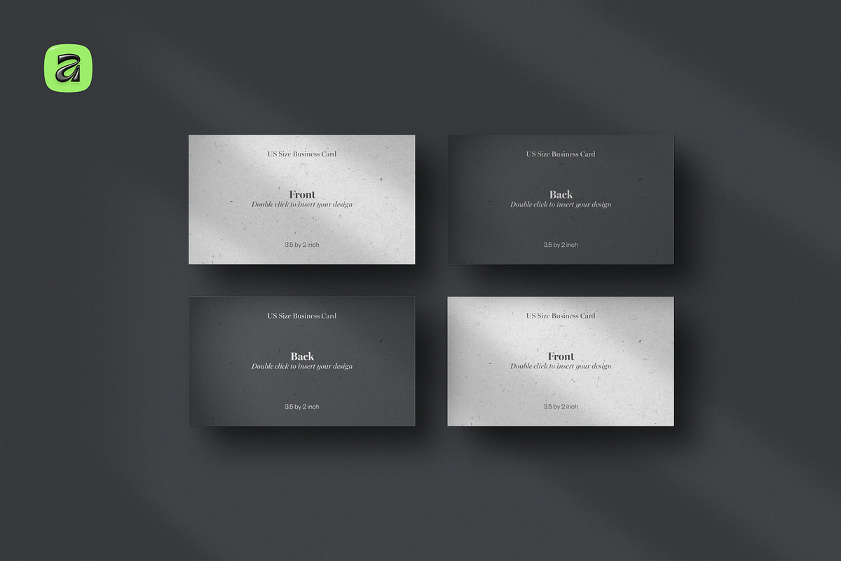 US Business Card Mockups—Affinity v3, a Books & Magazine Mockup by Sasha Lantukh (Photo 6 of 17)