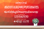 Salma Desire, a Script Font by Genesis Lab (Thumbnail 4 of 4)