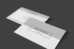 Minimalist Business Card No. 7