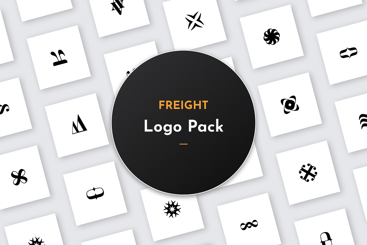 Freight Logo Template Pack, a Branding & Logo Template by Delightful Design (Photo 2 of 11)