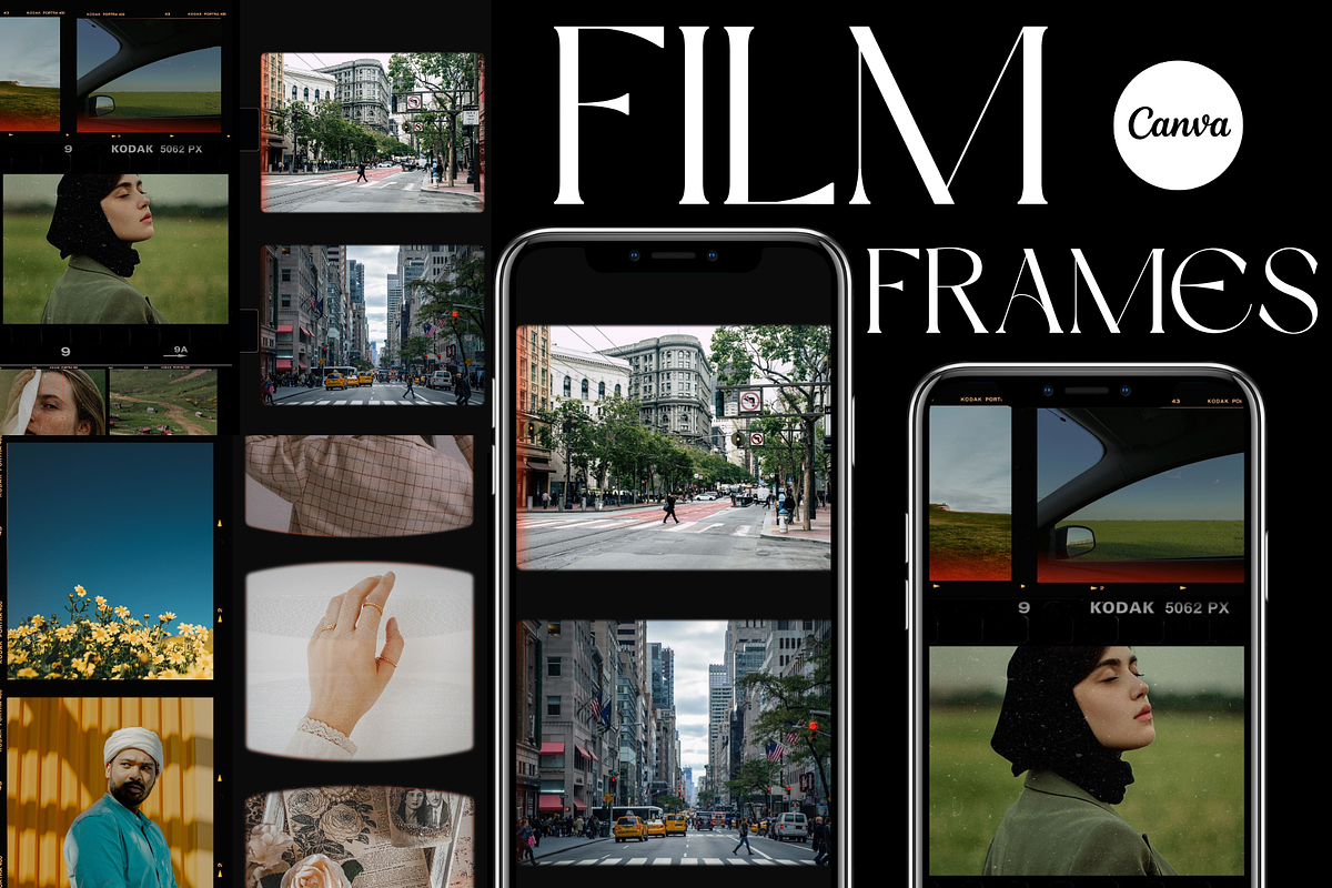 30 Film Frames - Instagram Template, a Social Media Template by Daily Creative (Photo 1 of 6)