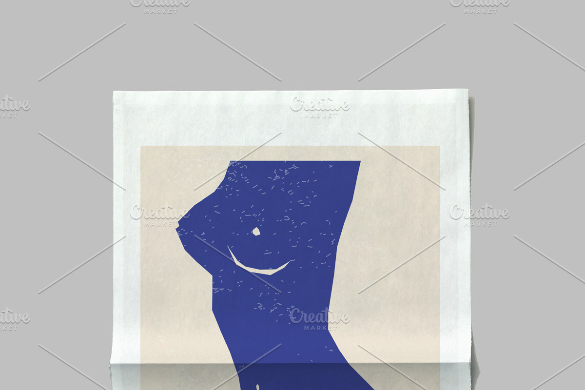Abstract Female Figure Wall Art, a Background Graphic by C Design Studio (Photo 7 of 12)