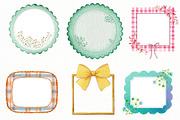 Cottagecore Spring Frame Clipart, an Illustration by Designworld (Thumbnail 5 of 7)