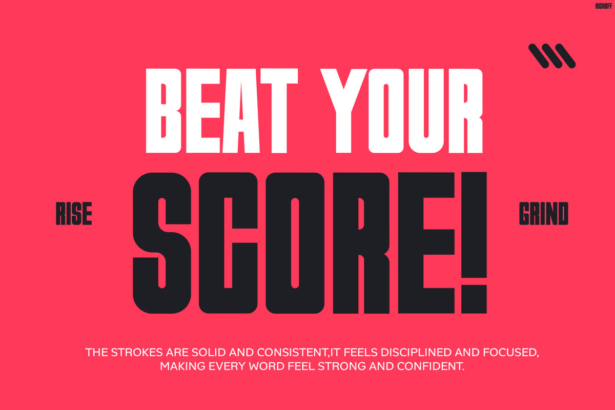 KICKOFF, a Sans Serif Font by Pinisi ART (Photo 8 of 10)
