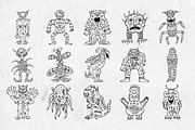 Medieval Monsters Vol 1, a Decorative Illustration by Tekuni (Thumbnail 9 of 14)