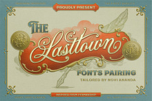 NS Lasttown Vintage Font