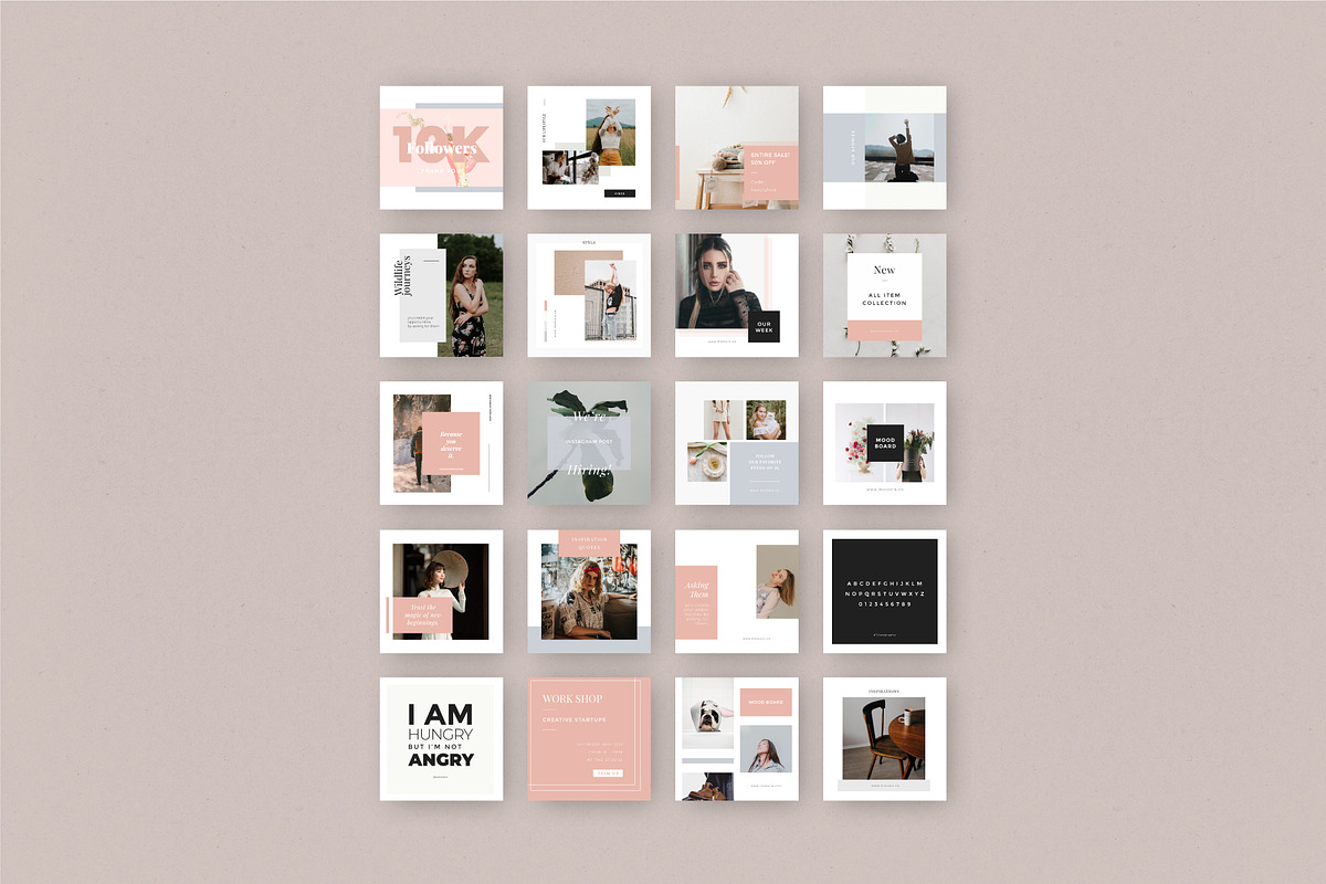 MNML Social Media Pack & Stories, a Social Media Template by Rystudio (Photo 11 of 12)