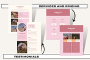 Pricing Guide - Pink Boho, a Templates & Theme by Freedom Business Shop (Thumbnail 4 of 11)