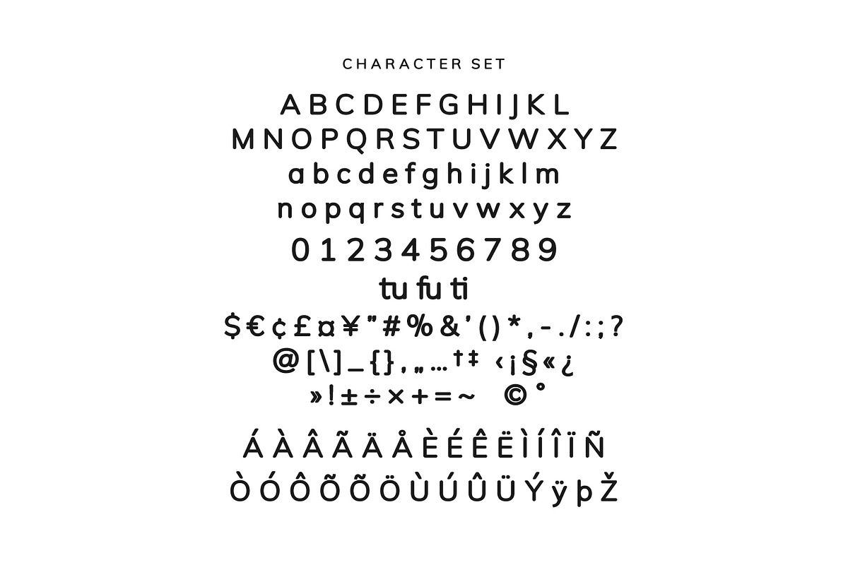 Dotuda Rounded Display Font, a Sans Serif Font by Maulana Creative (Photo 7 of 8)