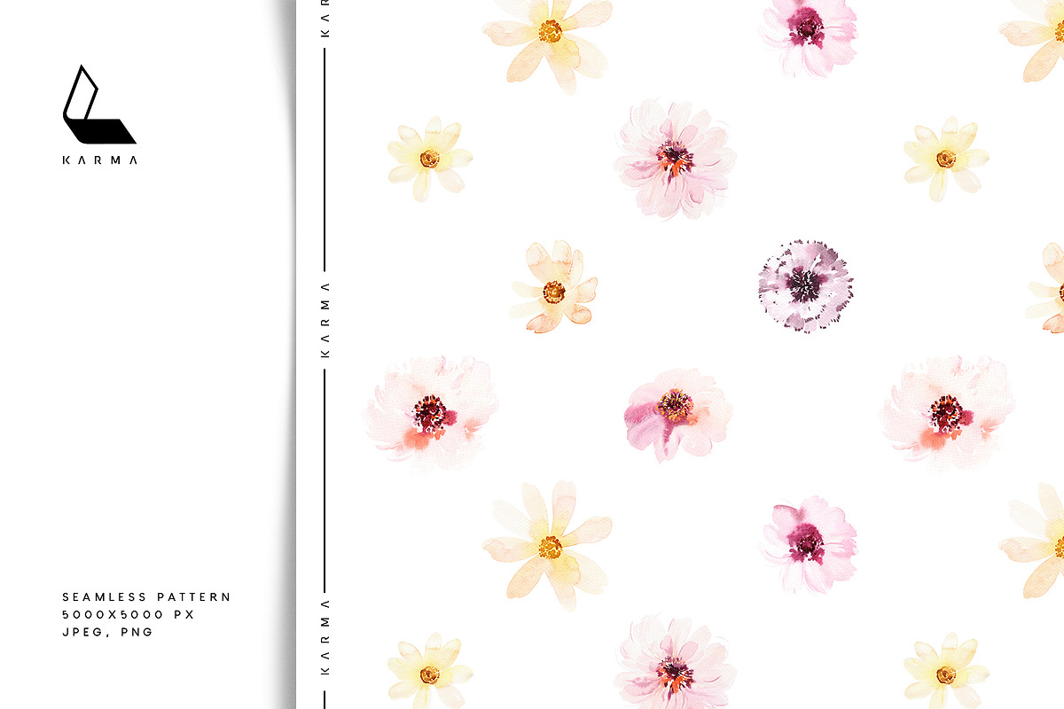 Flora | Watercolor Flower Collection, an Illustration by Karma (Photo 23 of 26)