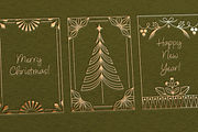 Christmas linear design elements, an Object Graphic by venimo (Thumbnail 11 of 12)