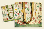 Retro Christmas Ornament-Backgrounds, a Seasonal Illustration by Blynn Pippen (Thumbnail 14 of 19)