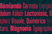 Monfy – Bold Condensed Typeface, a Sans Serif Font by Casloop Studio (Thumbnail 8 of 10)