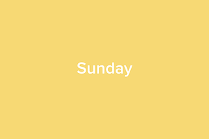 Sunday - One Page Portfolio Theme