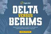 Sporty Varsity - Stencil Font, a Serif Font by TokoPress (Thumbnail 2 of 10)