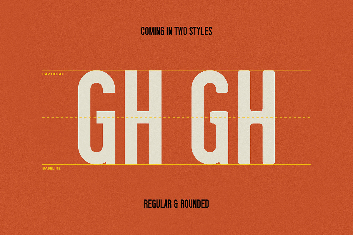 Hueber - Retro Condensed Sans, a Sans Serif Font by UppercapType (Photo 7 of 8)