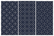 Blue ornament geometric patterns, a Pattern Graphic by ExpressShop (Thumbnail 8 of 9)