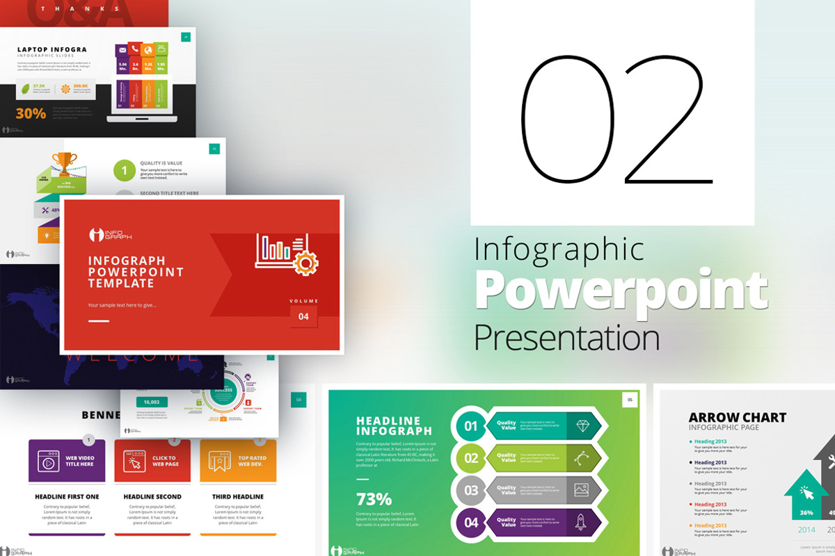 Minimal Infographic PPTX Bundle preview 4