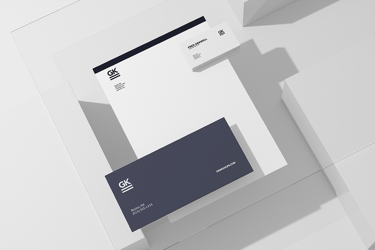 Glass Branding Mock-up, a Product Mockup by GK Creative (Photo 8 of 14)